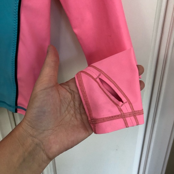🥳HOST PICK🥳 SIZE 7 - RARE Ivivva by Lululemon girl’s rashguard 🍋 - Picture 5 of 12